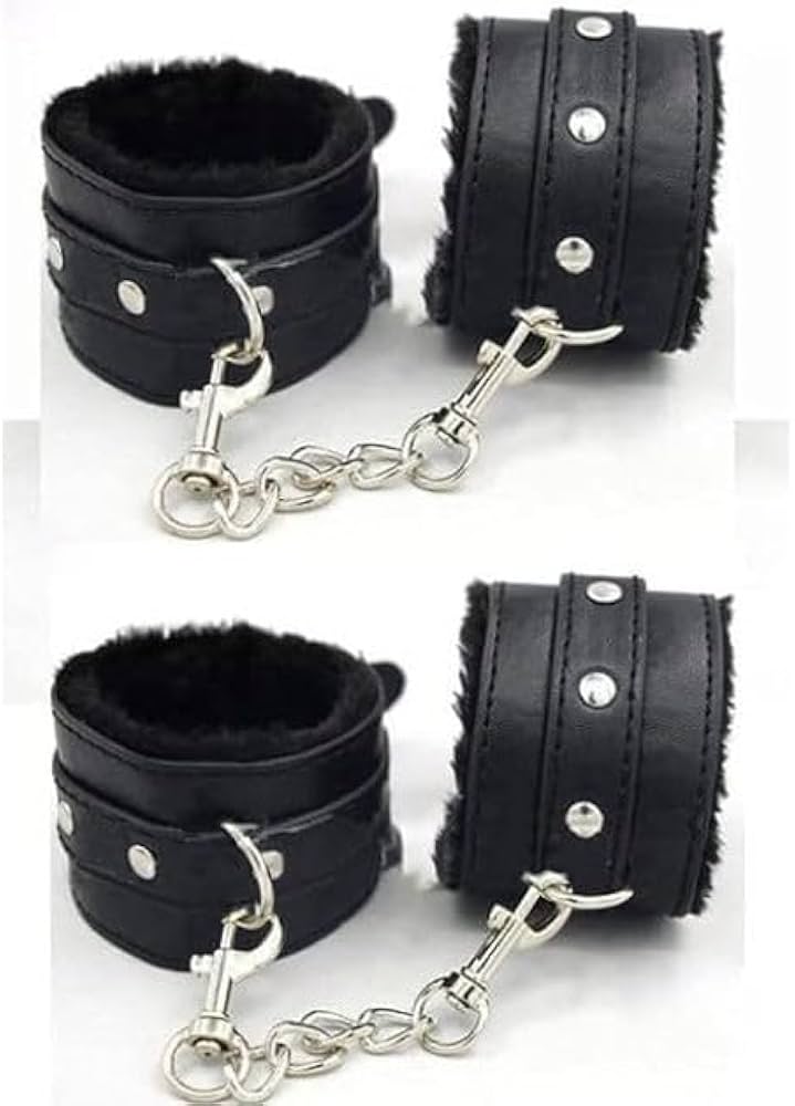 Amazon.co.jp: 拘束具 逮捕 手錠 手枷 2個 高級仕様 コスプレ道具 黒